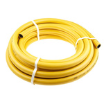 RS PRO Hose Pipe, TPE, 19mm ID, 29mm OD, Black, Yellow, 15m