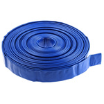 RS PRO Hose Pipe, PVC, 26mm ID, 29mm OD, Blue, 20m
