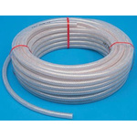 RS PRO Hose Pipe, PVC, 50mm ID, 62mm OD, Clear, 15m