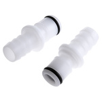 Colder Products Hose Connector, Straight Hose Tail Coupling 3/8in ID, 8.3 bar
