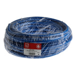 RS PRO Hose Pipe, PVC, 8mm ID, 13.5mm OD, Blue, 25m