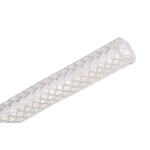 RS PRO Hose Pipe, PUR, 6.3mm ID, 12mm OD, Clear, 25m