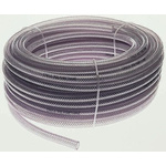 RS PRO Hose Pipe, PUR, 8mm ID, 14mm OD, Clear, 25m