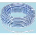RS PRO Hose Pipe, PVC, 16mm ID, 22mm OD, Clear, 25m