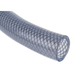 RS PRO Hose Pipe, PVC, 25mm ID, 32.5mm OD, Clear, 25m