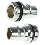 Nito Hose Connector, Straight Threaded Coupling, BSP 3/4in 3/4in ID, 25 bar