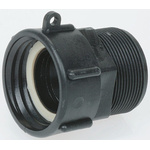 Snaplock Hose Connector, Straight IBC Adaptor, BSP 1in 1in ID