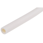 RS PRO Flexible Tube, TPE, 6.4mm ID, 9.6mm OD, White, 3m