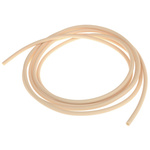 RS PRO Flexible Tube, TPE, 3.2mm ID, 6.4mm OD, White, 3m