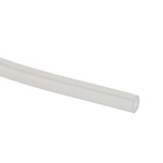 RS PRO Flexible Tube, Silicone, 1.6mm ID, 4.8mm OD, Clear, 3m