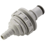 Colder Products Hose Connector, Straight Hose Tail Coupling 1/8in ID, 8.3 bar