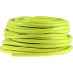 RS PRO Hose Pipe, PVC, 10mm ID, 16mm OD, Yellow, 30m