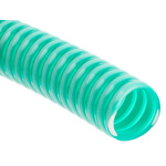 RS PRO Hose Pipe, PVC, 19mm ID, 24.6mm OD, Green, 10m