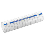 Contitech Armorvin HNA PVC, Hose Pipe, 35mm ID, 44mm OD, Clear, 10m