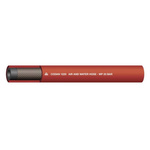 RS PRO Hose Pipe, EPDM, 9.5mm ID, 16.6mm OD, Red, 25m