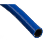 RS PRO Hose Pipe, PVC, 10mm ID, 15.5mm OD, Blue, 50m