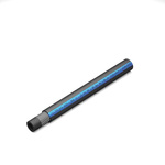 RS PRO Hose Pipe, TPE, 10mm ID, 17mm OD, Black, Blue, 25m