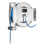 PREVOST 1/2 in G 16x24mm Hose Reel 10 bar 10m Length, Wall Mounting