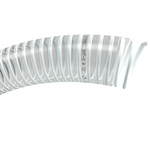 TRICOFLEX Spirabel SNT-S PVC, Hose Pipe, 25mm ID, 30.4mm OD, Clear, 25m