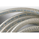 Saint Gobain Tygon® B-44-5X IB Process Tubing, PVC, 15.9mm ID, 22.2mm OD, Clear, 15m