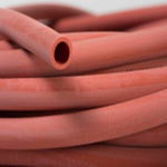 Saint Gobain Versilon™ GSR Flexible Tube, Natural Rubber, 6mm ID, 10mm OD, Red, 25m