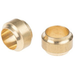Norgren Brass Pipe Fitting, Straight Compression Fitting