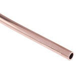 RS PRO 112 bar 10m Long Copper Pipe, 6mm Outer Diam. Copper