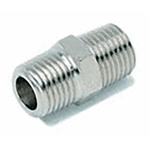 RS PRO Brass Pipe Fitting, Straight Threaded Nipple, Male 3/4in to Male 3/4in