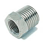 RS PRO Brass Pipe Fitting, Straight Threaded Reducer, Male 1/2in to Female 1/4in