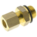 RS PRO Threaded Fitting, Straight Adapter