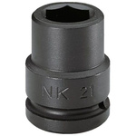 NK.1P7/16A | Facom 1 7/16in, 3/4 in Drive Impact Socket Hexagon, 56 mm length
