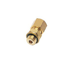 Legris Brass Pipe Fitting, Straight Push Fit Compression Olive, Male BSPP G3/4in 3/4in 8mm