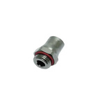 Brass Pipe Fitting, Straight Push Fit Stud Fitting, Male BSPP 3/8in BSPP 3/8in 14mm