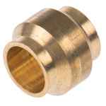 Legris Brass Pipe Fitting, Straight Compression Compression Olive, Female to Female 4mm
