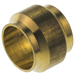 Legris Brass Pipe Fitting, Straight Compression Compression Olive, Female to Female 6mm