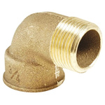 RS PRO Threaded Fitting, 90° Elbow, Male BSPP 3/4in to Female BSPP 3/4in