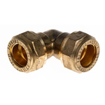 RS PRO Brass Compression Fitting, Elbow Coupler