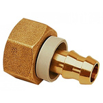 Legris Brass Pipe Fitting, Straight Compression Tailpiece Adapter, Female Metric M22 to Male 22mm