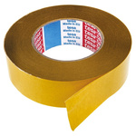 Tesa 51571 White Double Sided Cloth Tape, 0.16mm Thick, 13 N/cm, Non-Woven Backing, 38mm x 50m