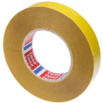 Tesa 51571 White Double Sided Cloth Tape, 0.16mm Thick, 13 N/cm, Synthetic Rubber Backing, 25mm x 50m