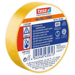 Tesa 53988 Yellow PVC Electrical Tape, 19mm x 25m