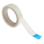 RS PRO Yellow Double Sided Plastic Tape, 0.1mm Thick, PP Backing, 25mm x 20m