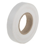 RS PRO White PVC Electrical Tape, 12mm x 20m