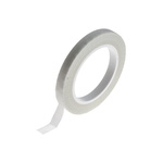 RS PRO White Glass Cloth Electrical Tape, 12mm x 33m