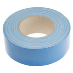 RS PRO Duct Tape, 50m x 50mm, Blue, Gloss Finish