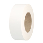 RS PRO AT0175 Duct Tape, 50m x 50mm, White, Gloss Finish