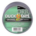 DUCK TAPE Duck Tape 222228 Duct Tape, 50m x 50mm, Black, Gloss Finish