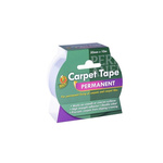 DUCK TAPE 260507 Clear Double Sided Adhesive Square, 0.29mm Thick, PE Backing, 50mm x 10m