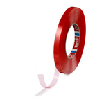 Tesa Transparent Double Sided Plastic Tape, 0.205mm Thick, 12mm x 50m
