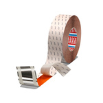 Tesa Double Sided Paper Tape, 0.11mm Thick, Aluminium Foil Backing, 38mm x 50m
